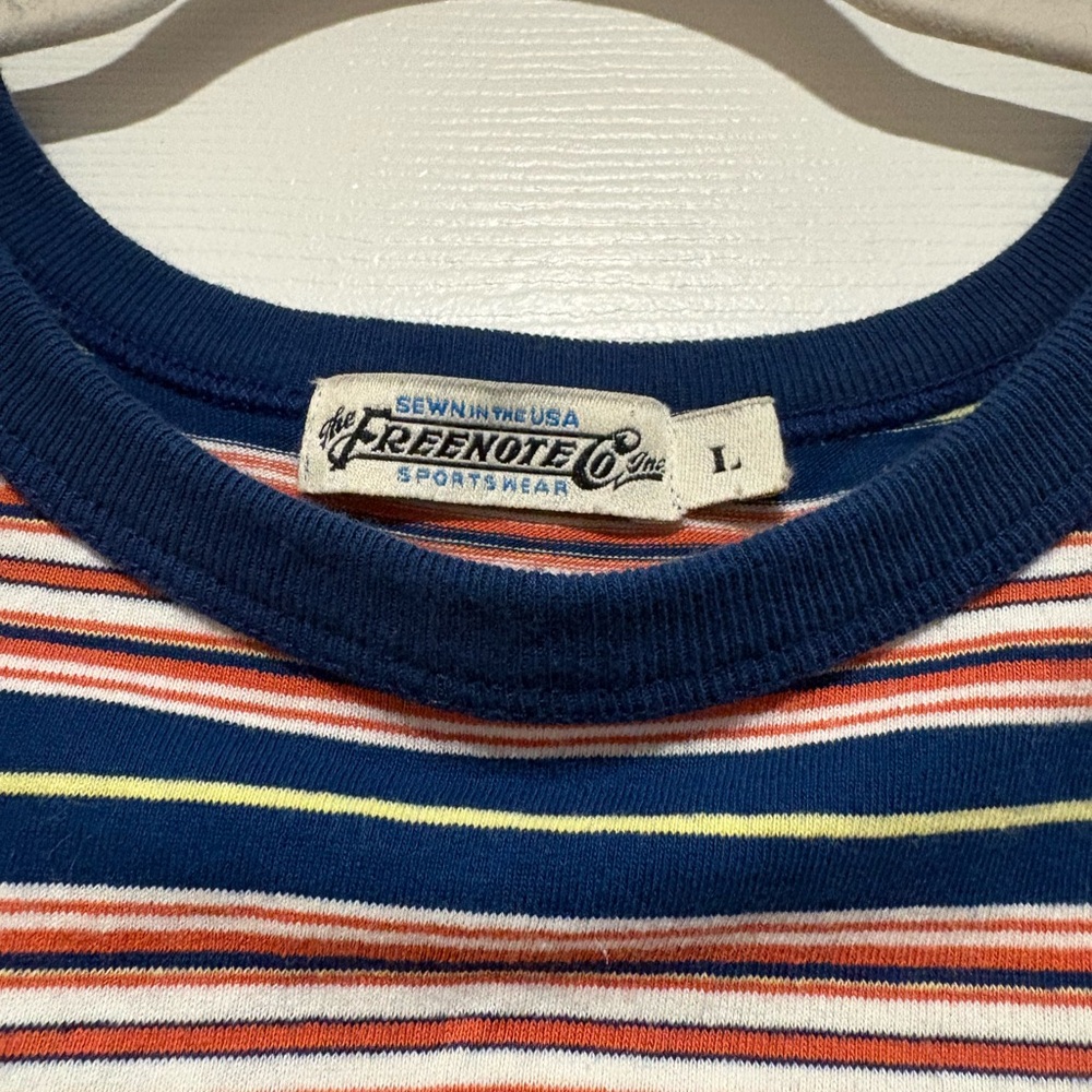 Freenote Striped Short Sleeve Tee - made in Japan - Picture 3 of 8